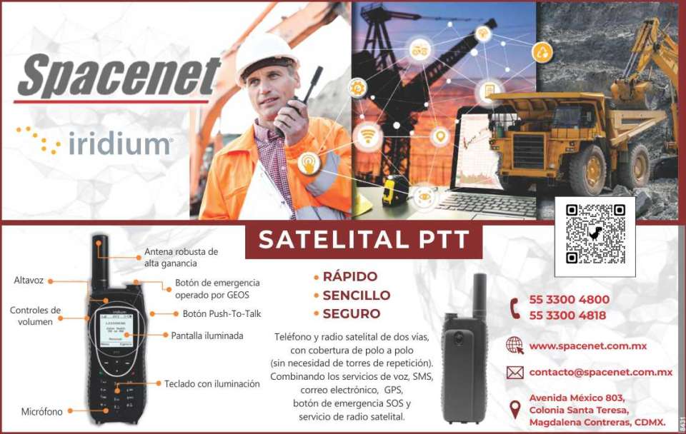 Telephone and two-way satellite radio, with pole-to-pole coverage, without the need for repeater towers. Combining voice, SMS, email, GPS, SOS button and satellite radio services Telephone and two-way satellite radio, with pole-to-pole coverage, without the need for repeater towers. Combining voice, SMS, email, GPS, SOS button and satellite radio services