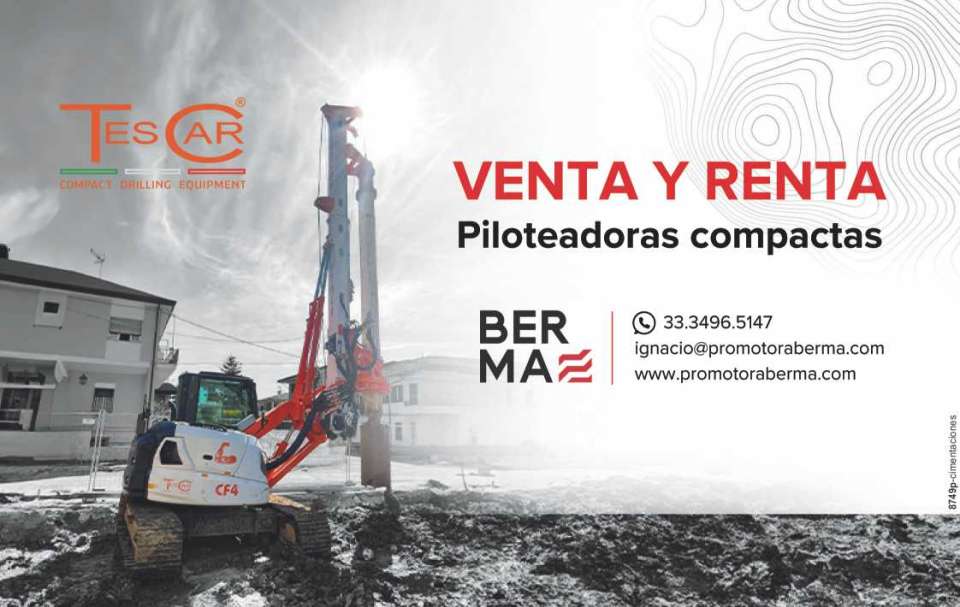 Venta y Renta de PILOTEADORAS compactas. TESCAR Compact Drilling Equipment Venta y Renta de PILOTEADORAS compactas. TESCAR Compact Drilling Equipment